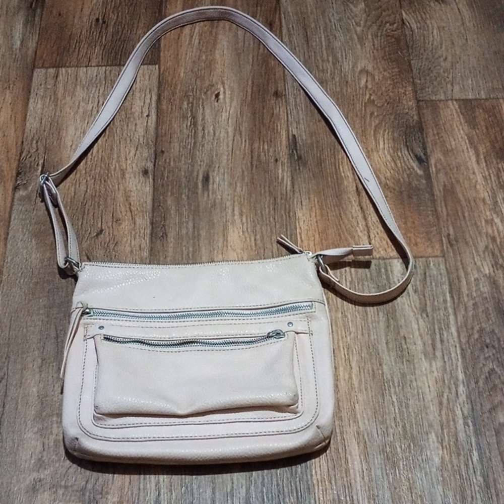 Elegant Plank Crossbody Shoulder Bag 4 zippers